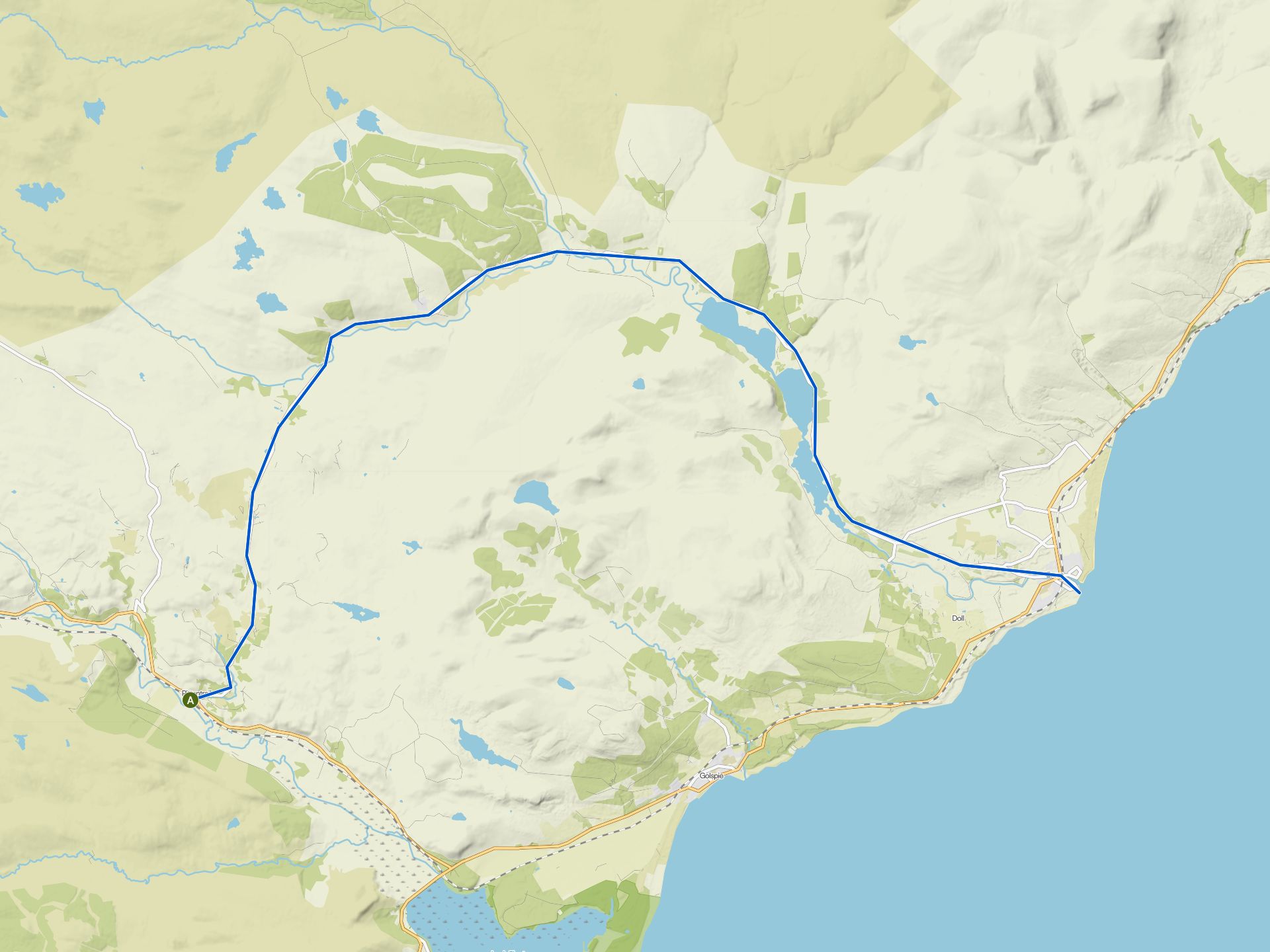 The best traffic-free bike rides around Rogart | Komoot